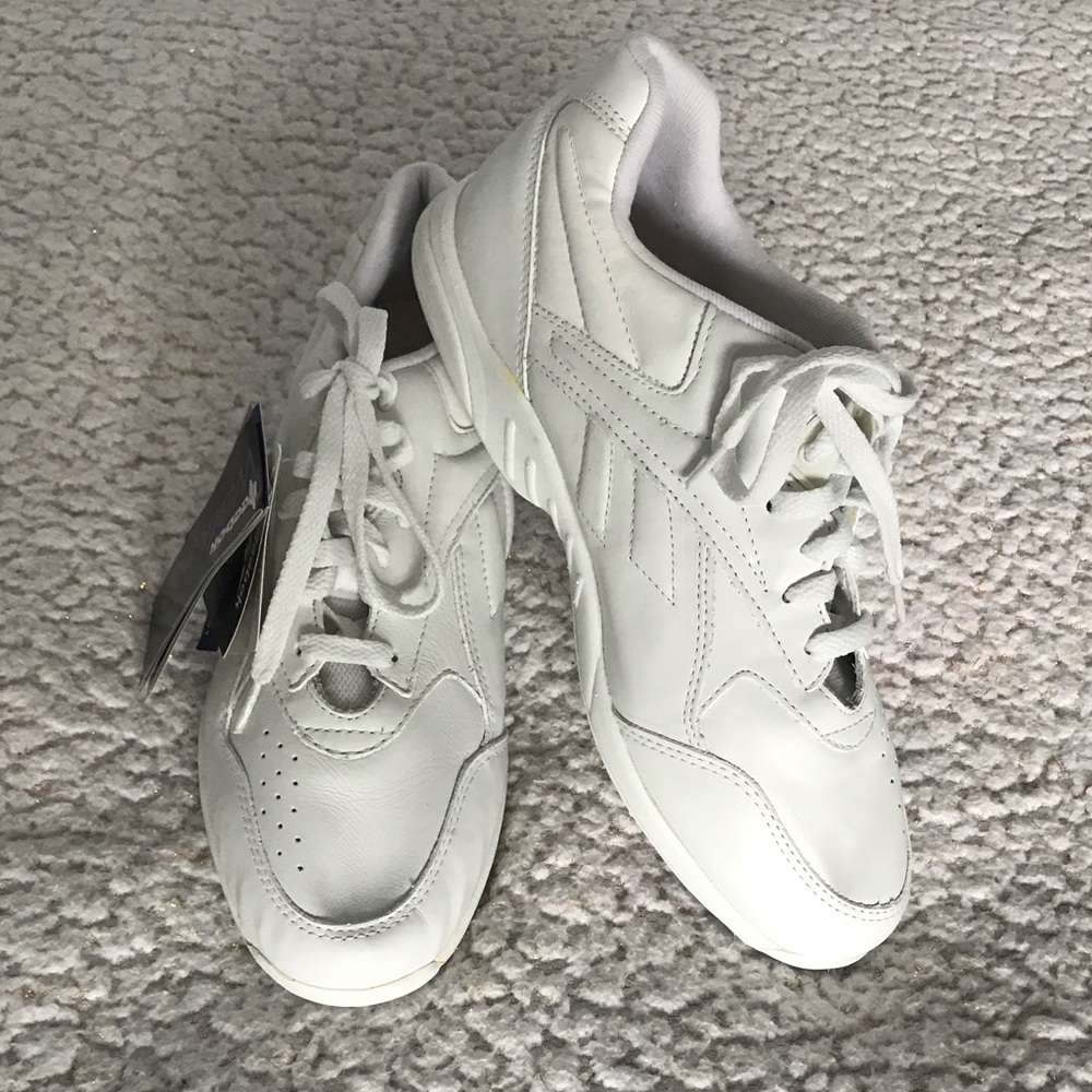 REEBOK COMFORT glide white walking vintage wide